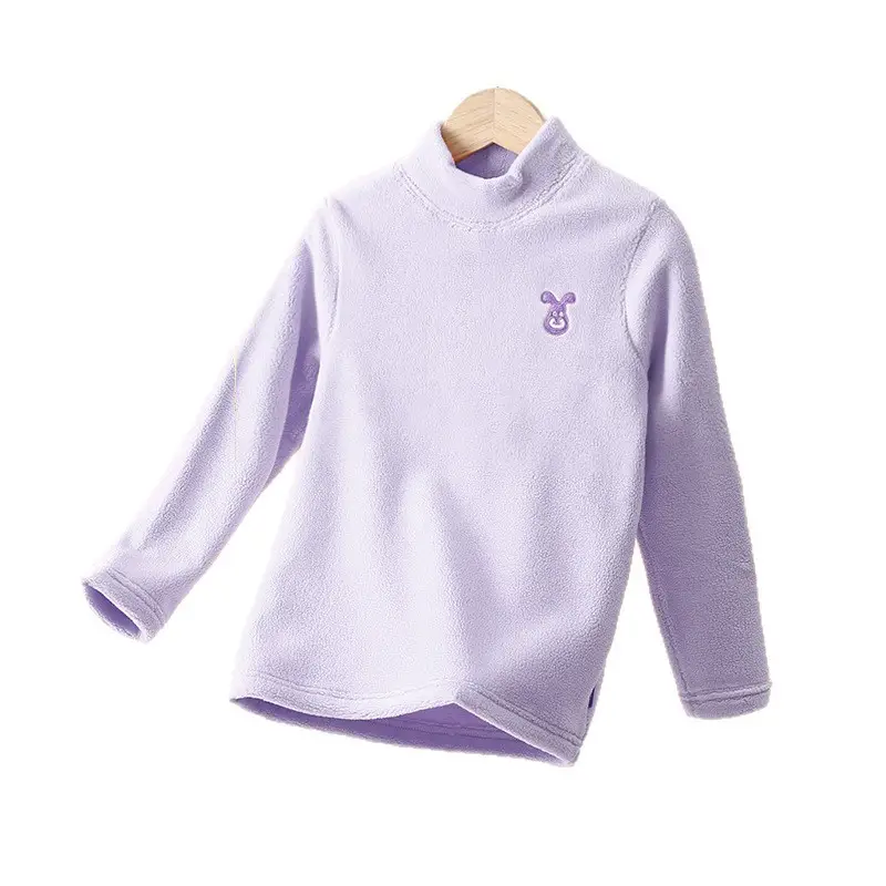 Girls Fleece Sweatshirt Warm Base Layer Autumn Winter - Image 11