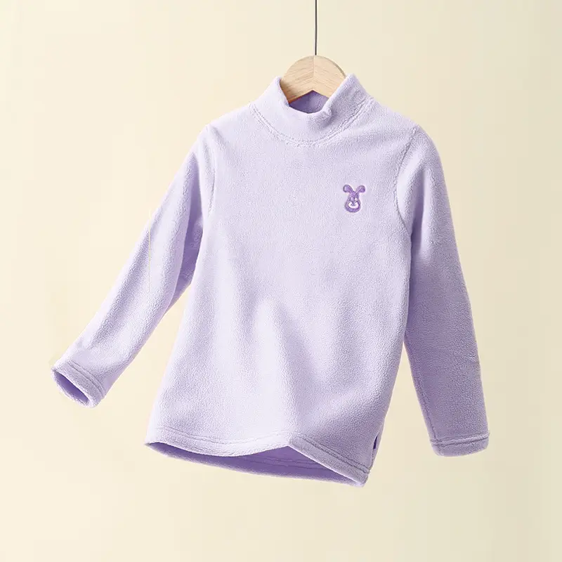 Girls Fleece Sweatshirt Warm Base Layer Autumn Winter - Image 5