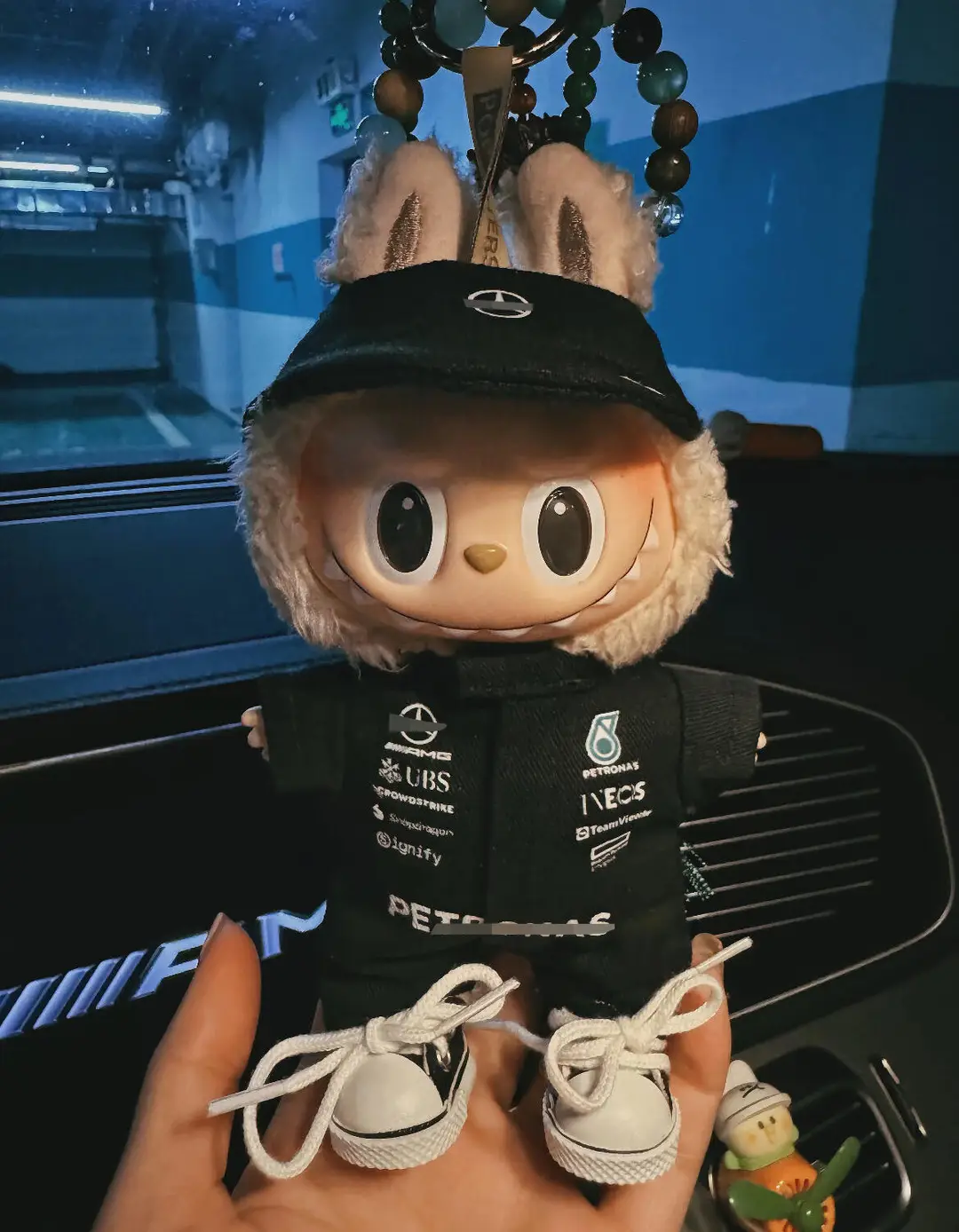 17cm Labubu Clothes Hamilton F1 Red Bull Racing Suit Labubu Baby Clothes Hat Mercedes-Benz Wholesale — feature 26