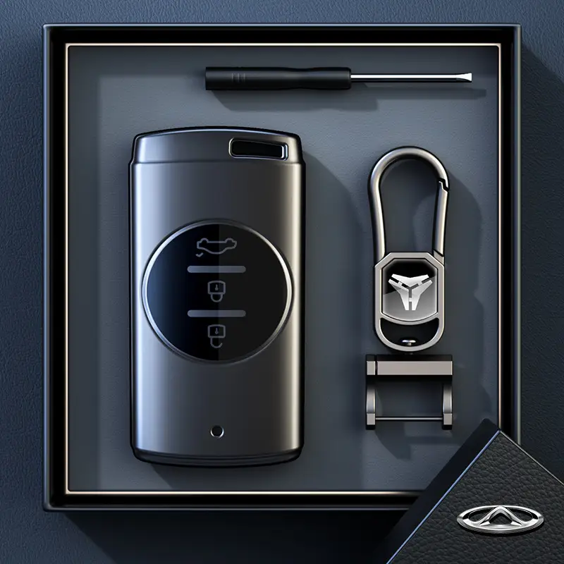 Suitable for Chery Tiggo 8Pro Key Cover Tiggo 7 Car Bag Tiggo 7 Arrizo 8/5Plus Car Shell Buckle