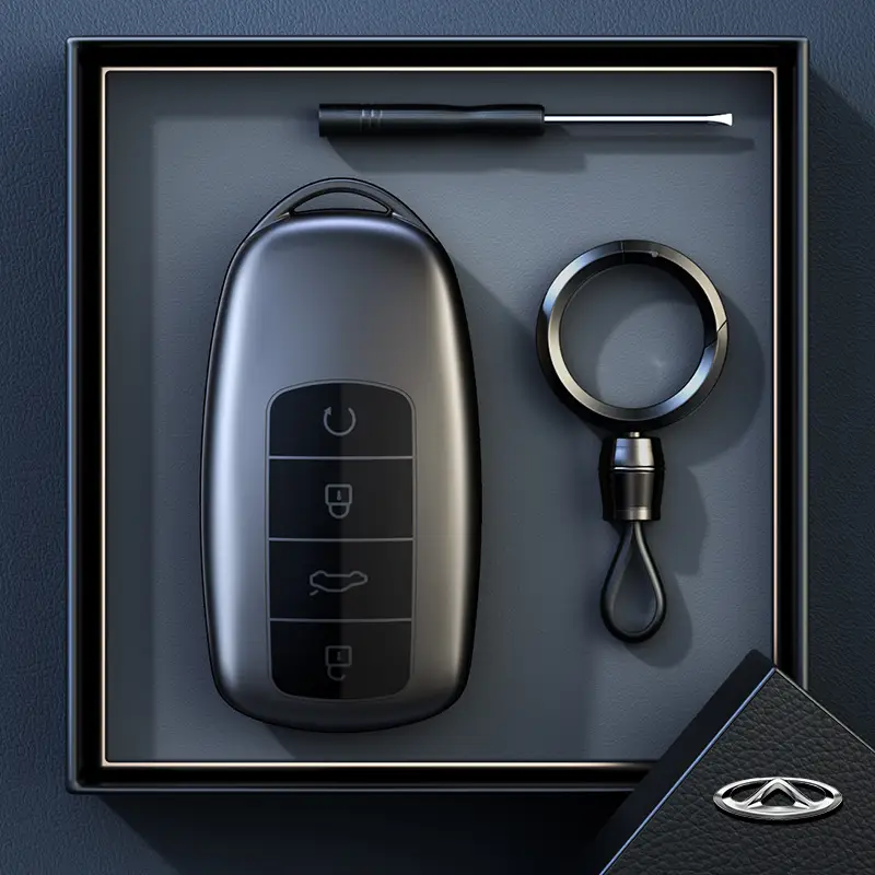 Suitable for Chery Tiggo 8Pro Key Cover Tiggo 7 Car Bag Tiggo 7 Arrizo 8/5Plus Car Shell Buckle