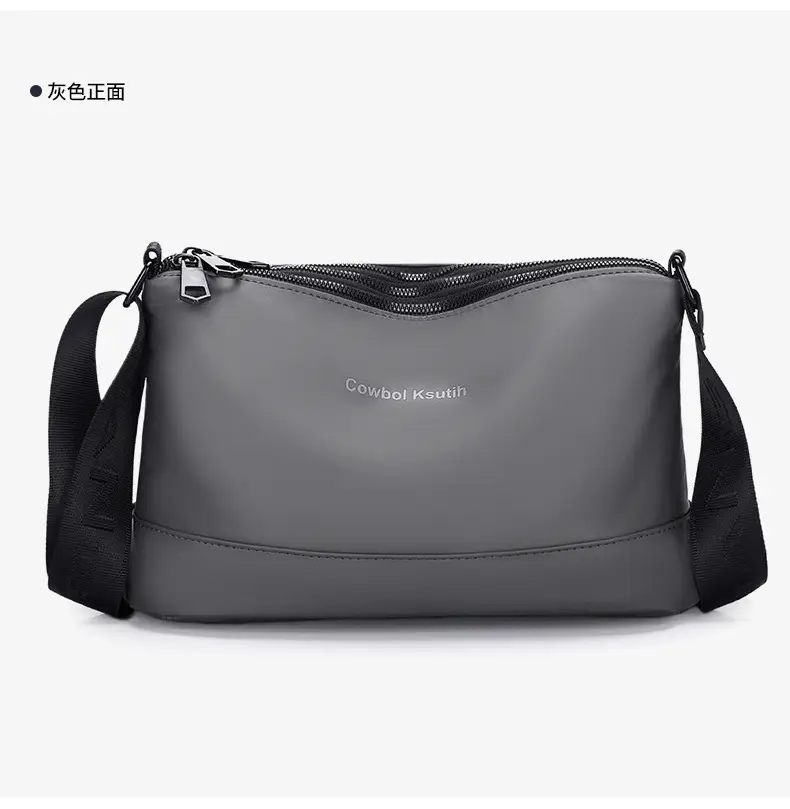Men's Waterproof Casual Shoulder Bag Large Capacity Crossbody — feature 17