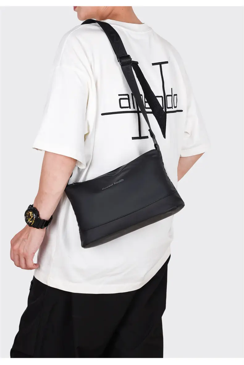 Men's Waterproof Casual Shoulder Bag Large Capacity Crossbody — feature 23