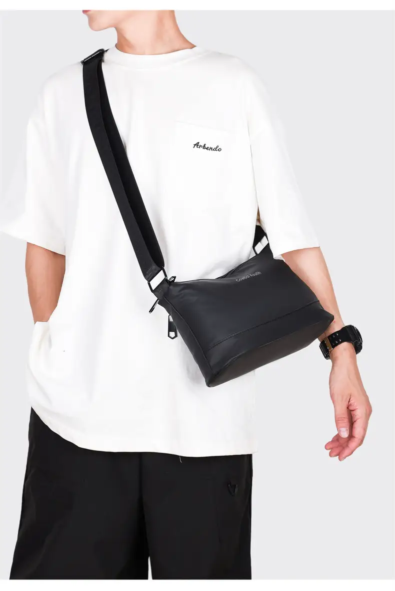 Men's Waterproof Casual Shoulder Bag Large Capacity Crossbody — feature 25