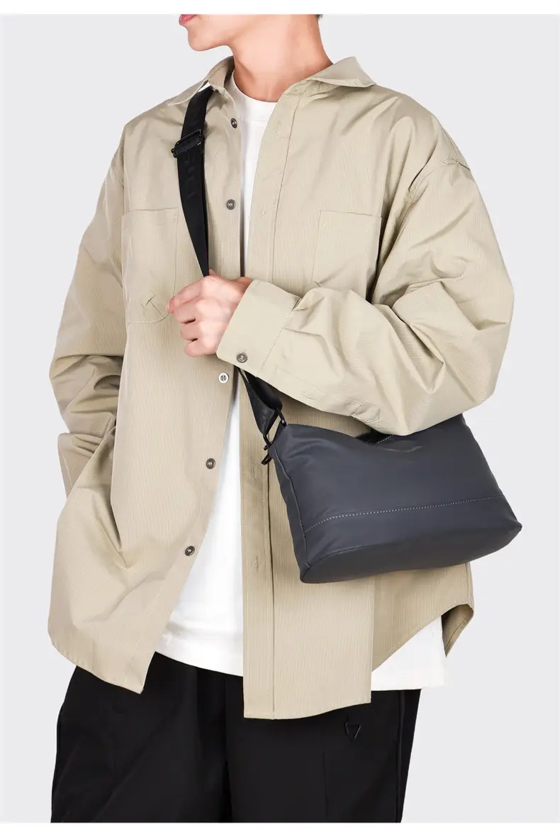 Men's Waterproof Casual Shoulder Bag Large Capacity Crossbody — feature 32