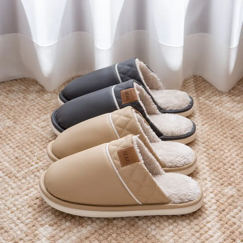 2025 Winter Waterproof Cotton Slippers for Couples - Image 5