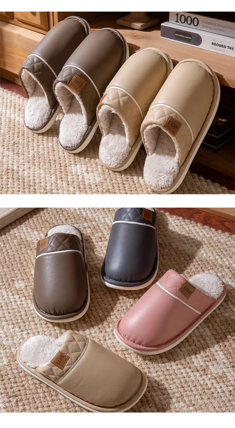 2025 Winter Waterproof Cotton Slippers for Couples — feature 8
