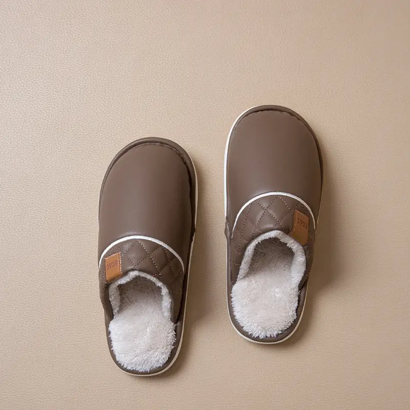 2025 Winter Waterproof Cotton Slippers for Couples - Image 4