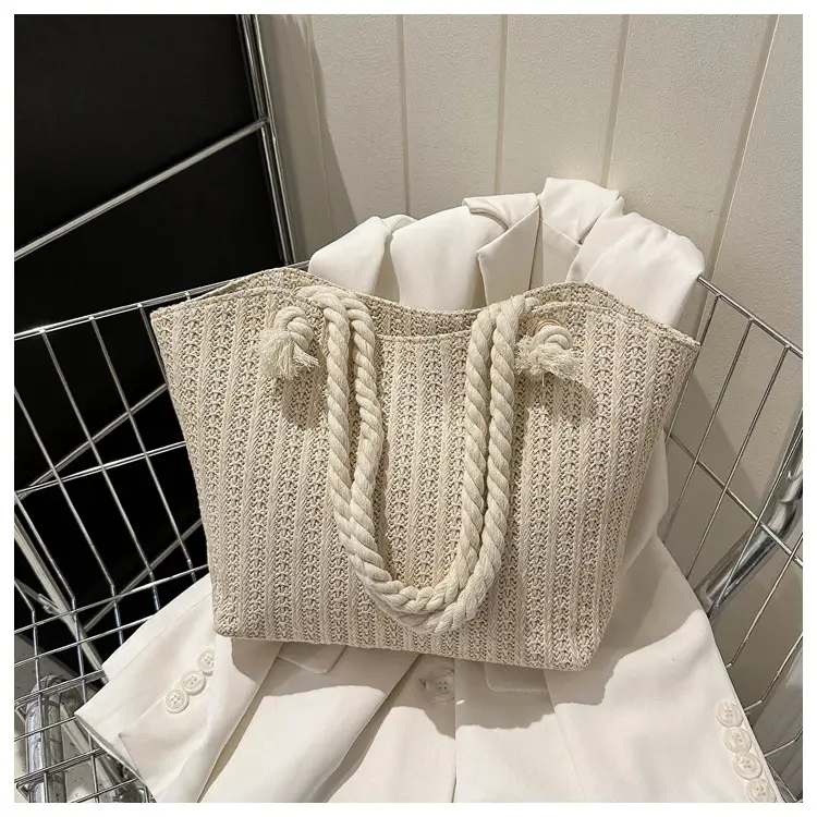 2026 Straw Woven Shoulder Bag Large Capacity Women — feature 11