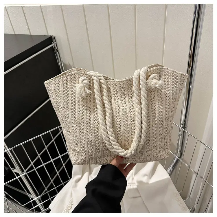 2026 Straw Woven Shoulder Bag Large Capacity Women — feature 12