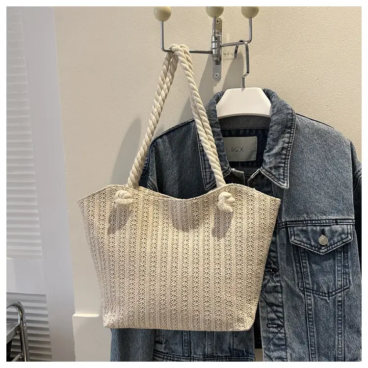 2026 Straw Woven Shoulder Bag Large Capacity Women — feature 15