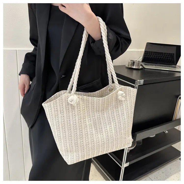 2026 Straw Woven Shoulder Bag Large Capacity Women — feature 21