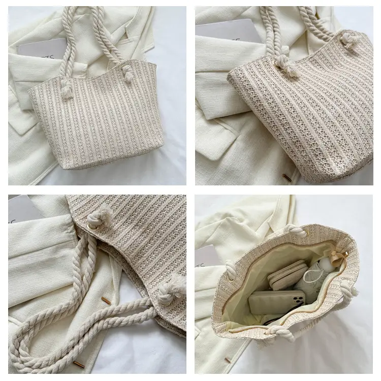 2026 Straw Woven Shoulder Bag Large Capacity Women — feature 7