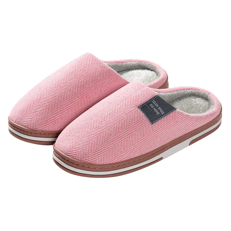 Women Cotton Warm Slippers Winter Autumn 2025