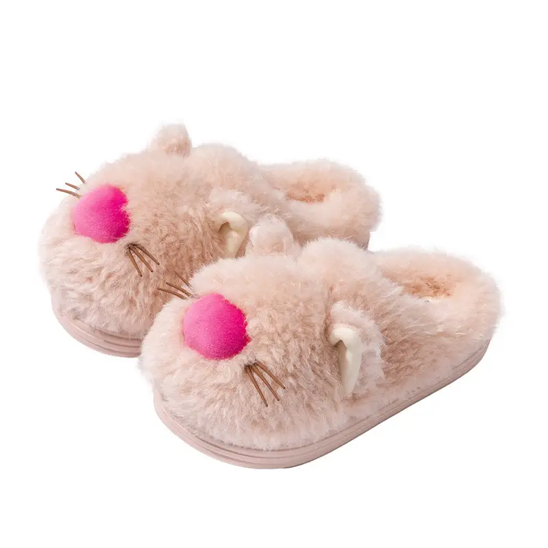 Women's Lazy Cat Soft Slippers Pink 2025 - Image 13
