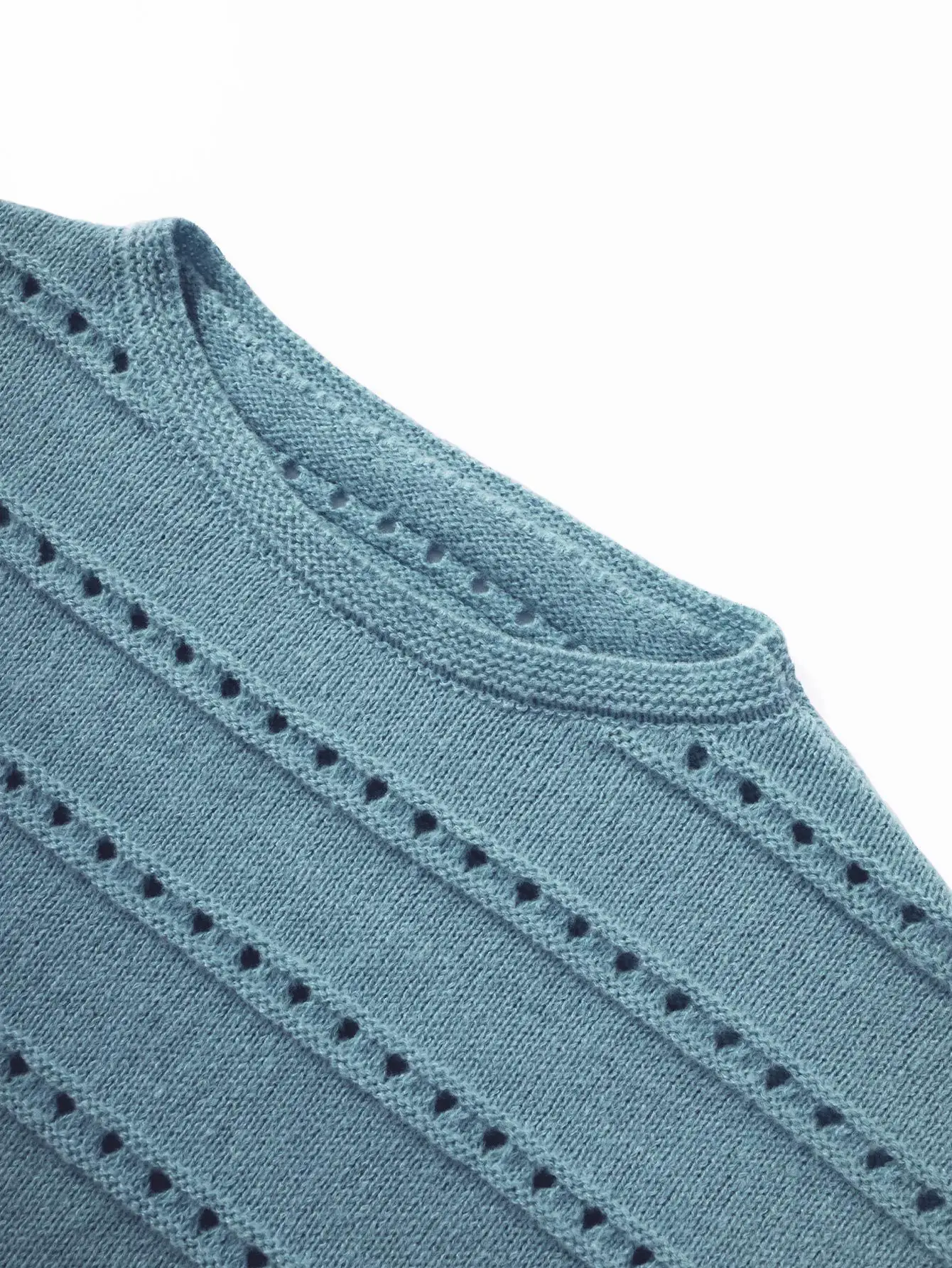 Black Knit Women's Off-Shoulder Spring Top — feature 10
