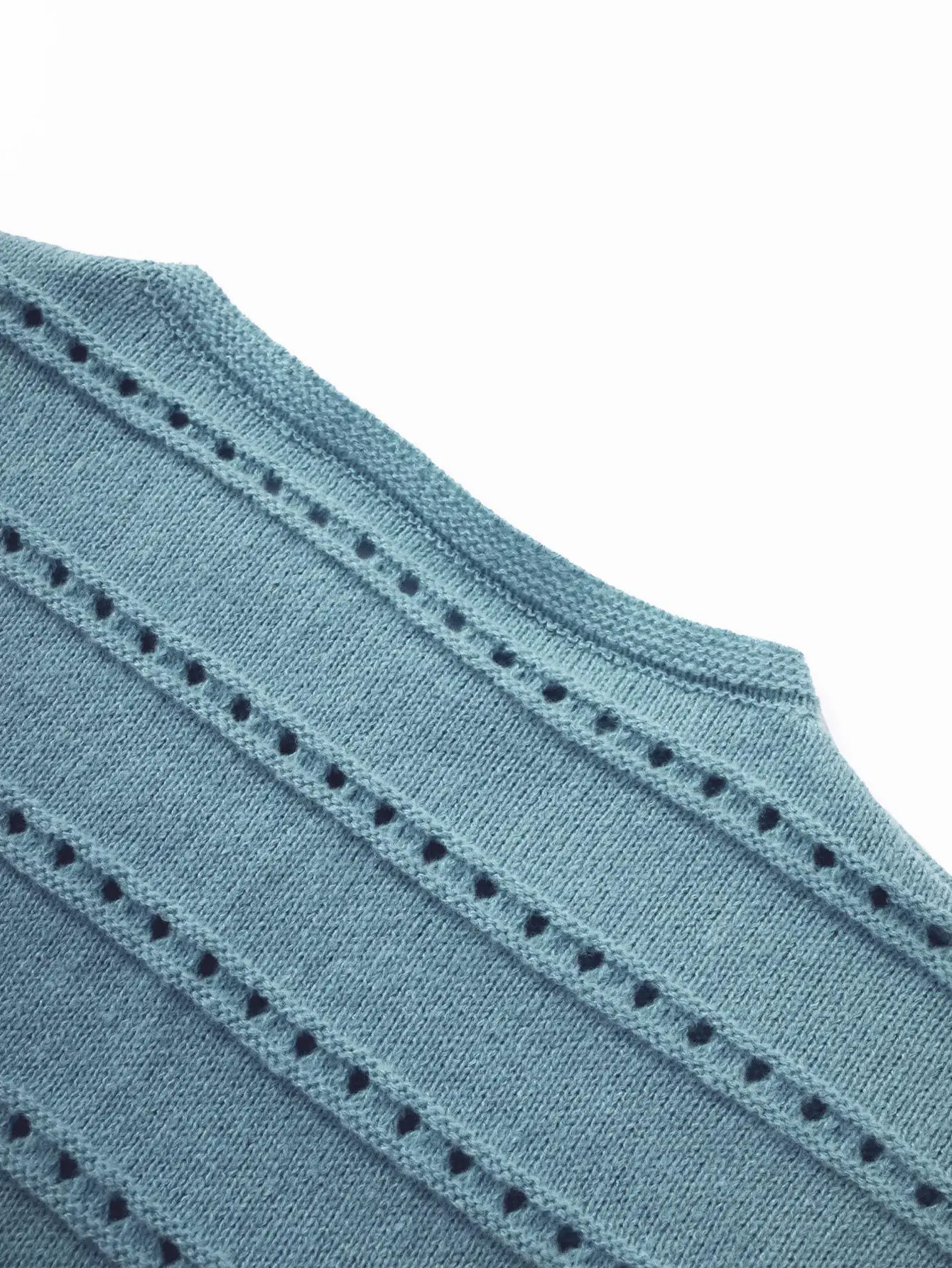Black Knit Women's Off-Shoulder Spring Top — feature 11