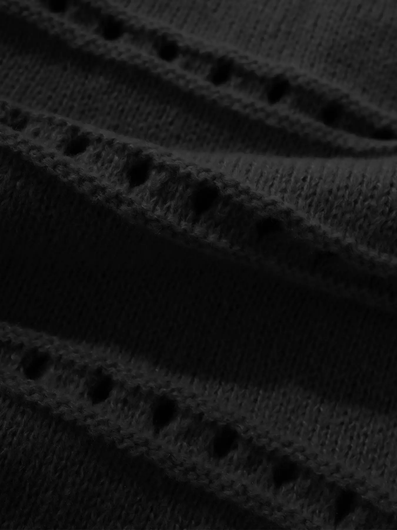 Black Knit Women's Off-Shoulder Spring Top — feature 18