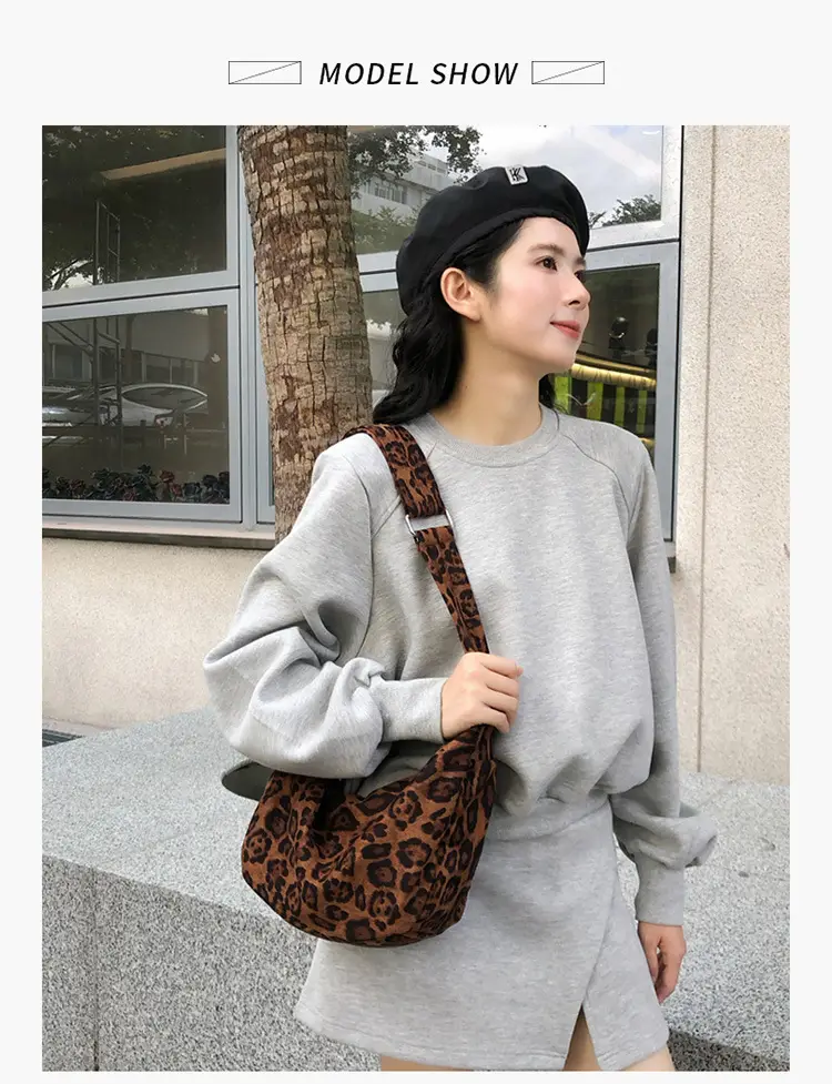 Leopard Print Crossbody Bag for Women Autumn Winter — feature 11