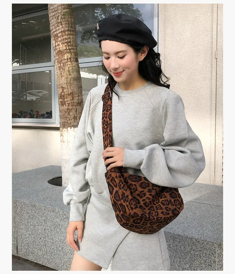 Leopard Print Crossbody Bag for Women Autumn Winter — feature 13