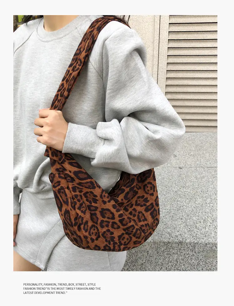 Leopard Print Crossbody Bag for Women Autumn Winter — feature 3