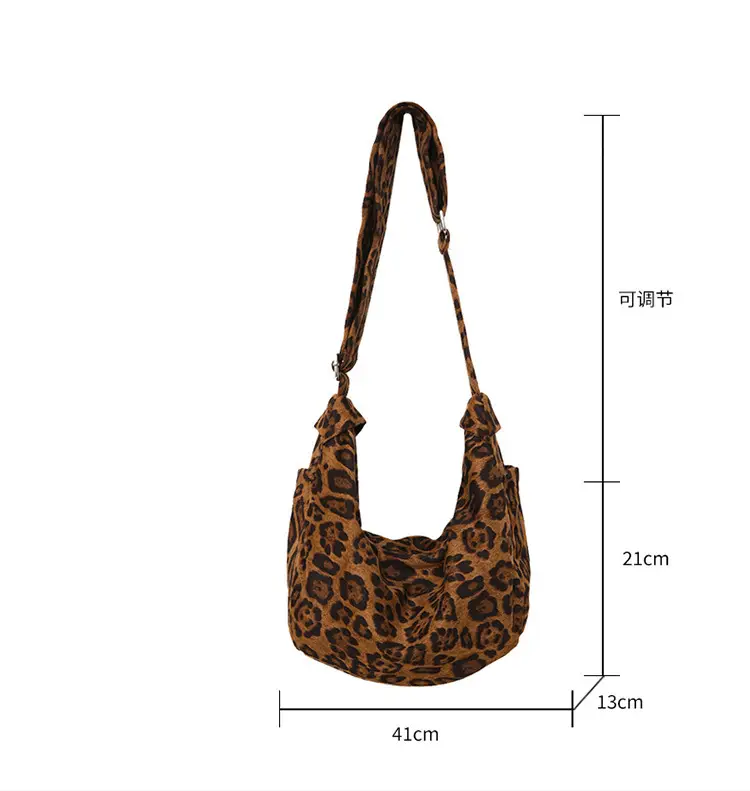 Leopard Print Crossbody Bag for Women Autumn Winter — feature 5