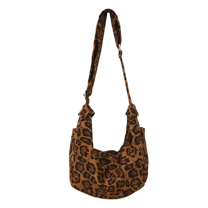 Leopard Print Crossbody Bag for Women Autumn Winter