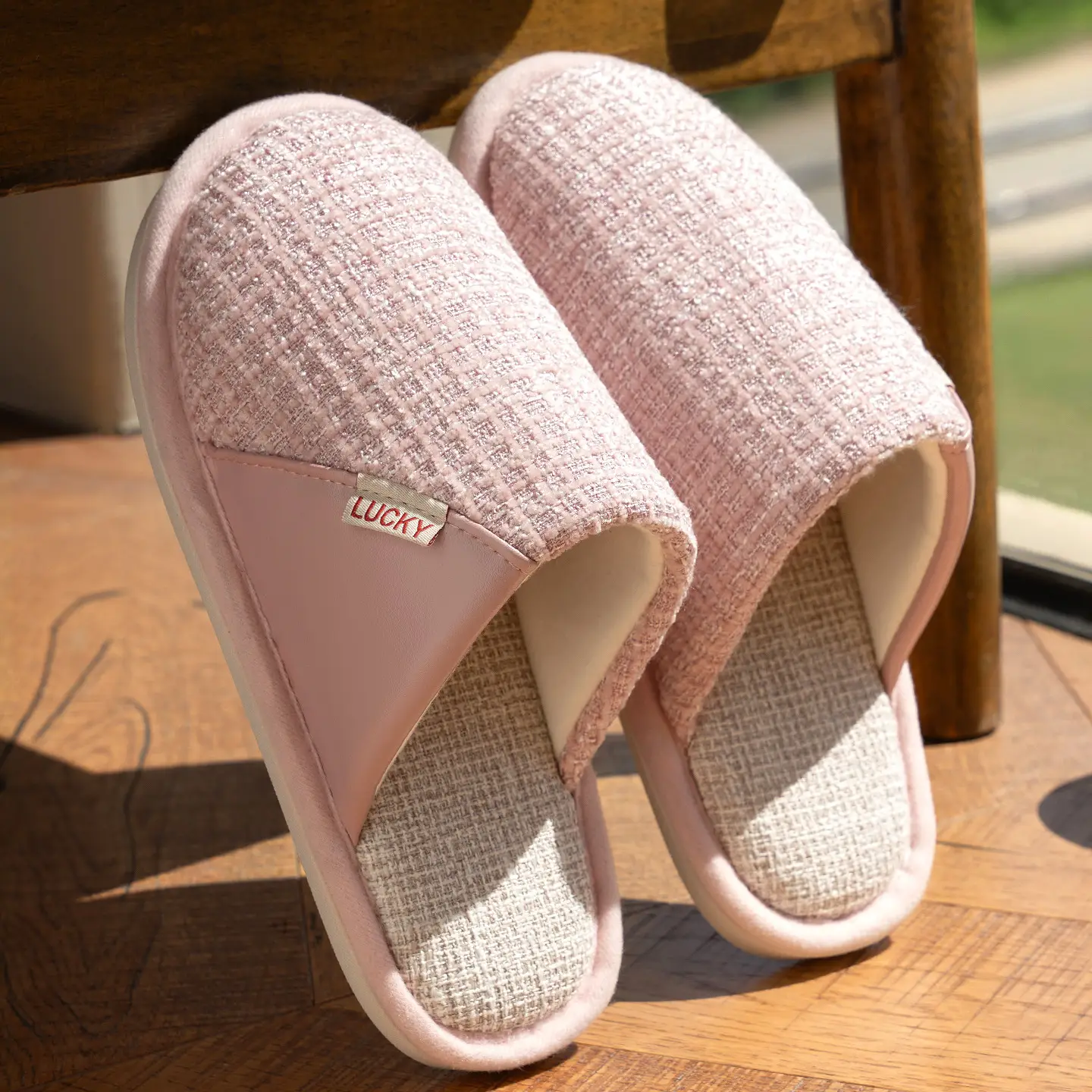 Men's Baotou Linen Slippers 2025 Soft Anti-Slip Deodorant