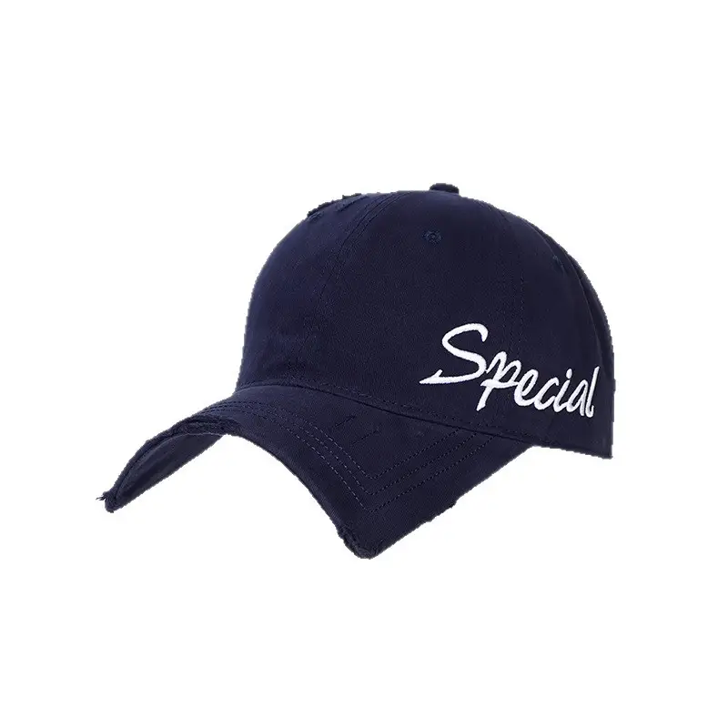Vintage Denim Baseball Cap with "Special" Print - Image 10