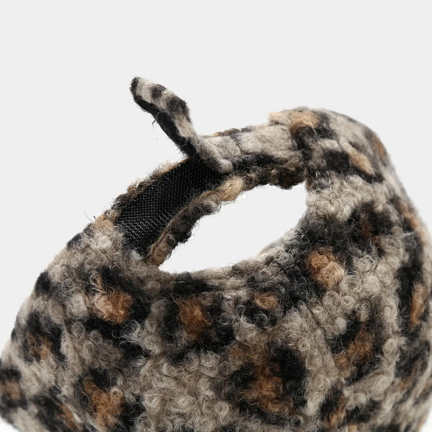 Leopard Print Women's Cap Brown Leopard Print — feature 12