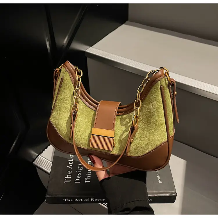 Suede Crossbody Bag Women Large Capacity Brown 2025 — feature 19