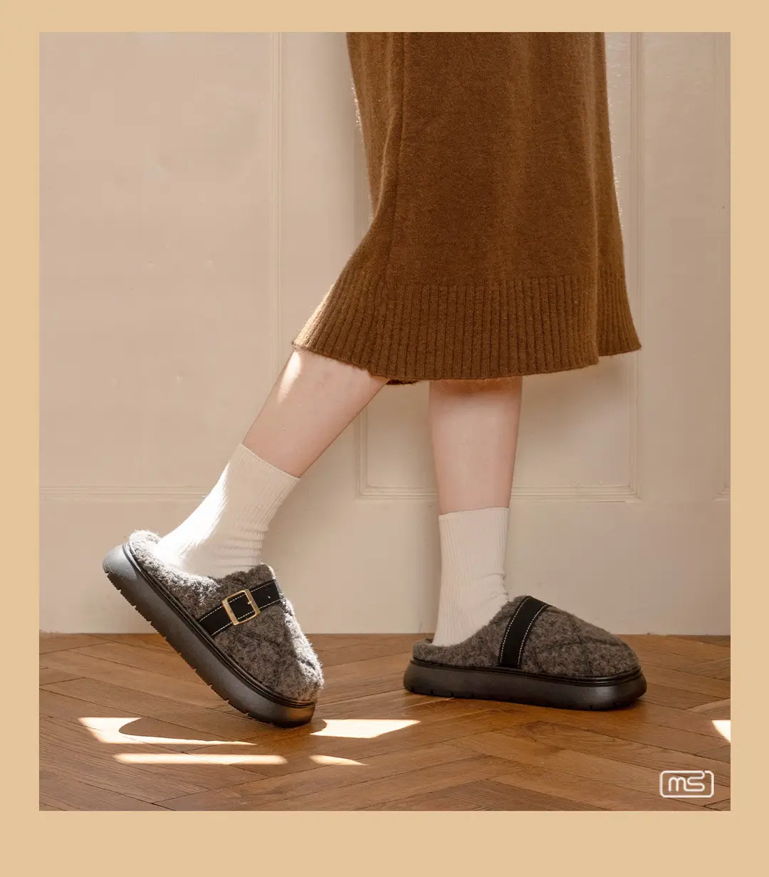 2025 New Cotton Slippers for Women in Autumn and Winter for Men and Women Couples Home Indoor Thickeneded Toe Non-Slip Warm Slippers — feature 9