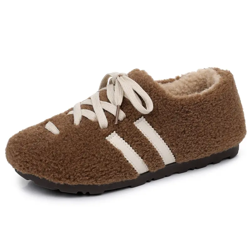 Women's Black Plush Kids Birkenstock Loafers 2025 - Image 8