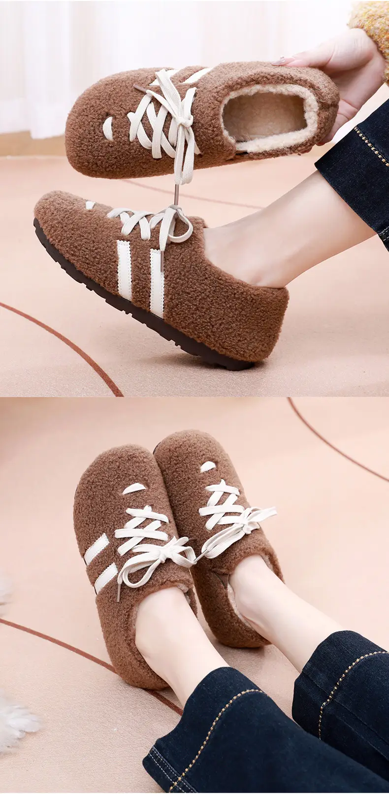 Women's Black Plush Kids Birkenstock Loafers 2025 — feature 21