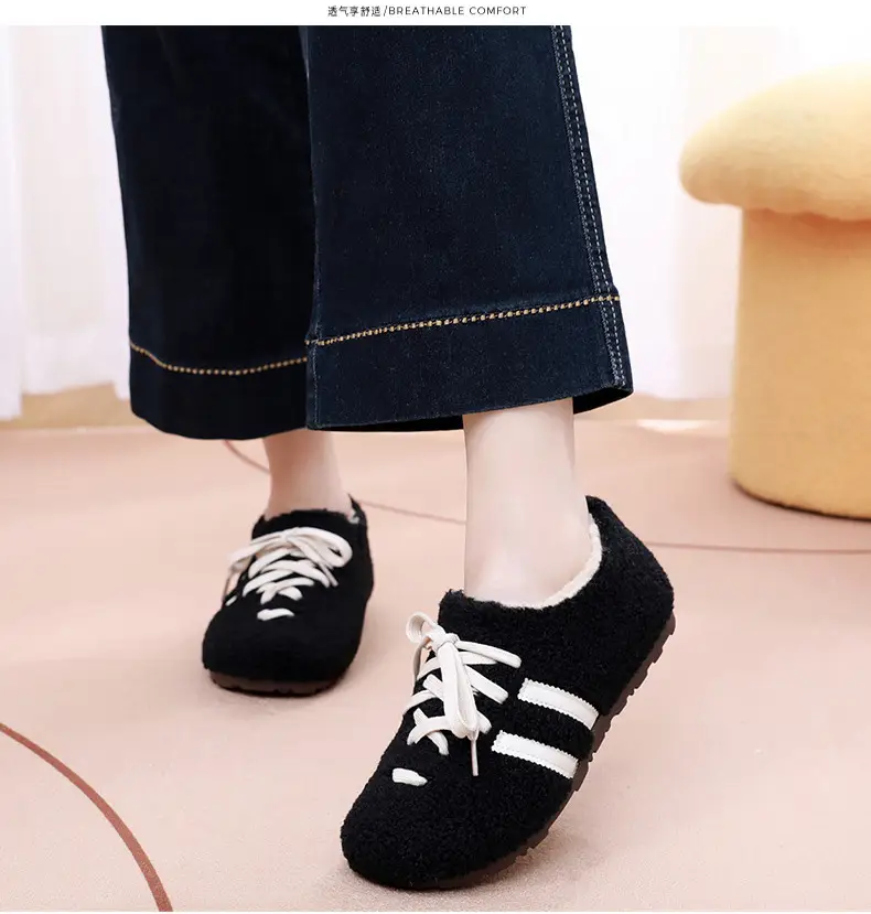Women's Black Plush Kids Birkenstock Loafers 2025 — feature 22