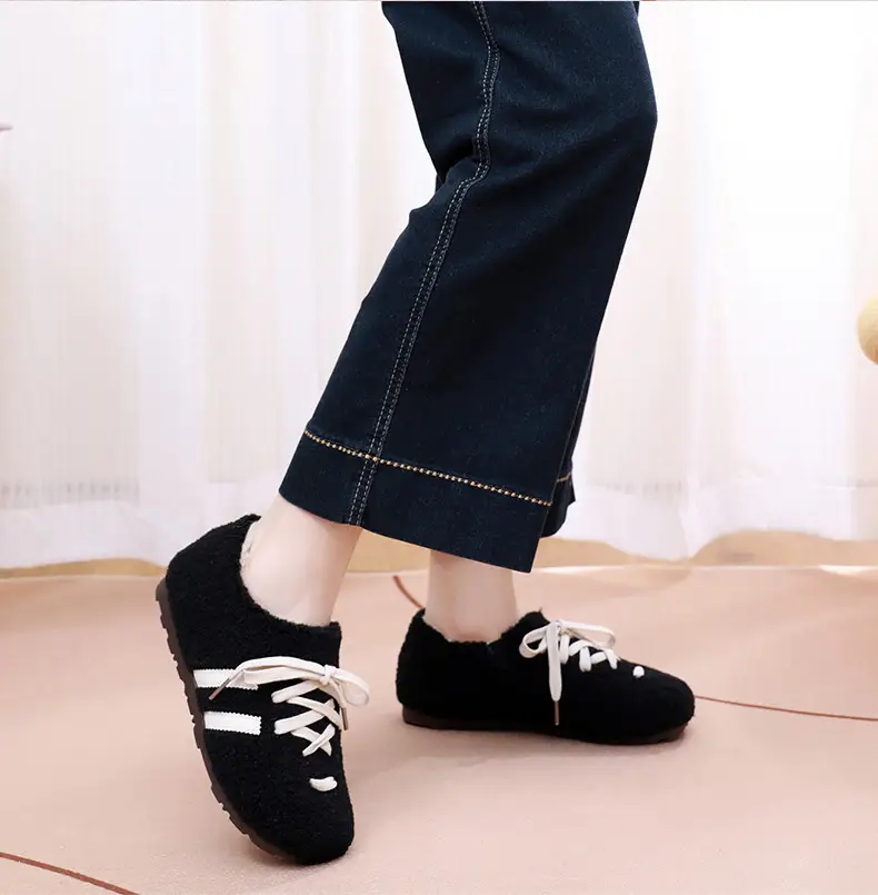 Women's Black Plush Kids Birkenstock Loafers 2025 — feature 24