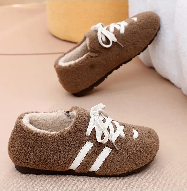 Women's Black Plush Kids Birkenstock Loafers 2025 — feature 34