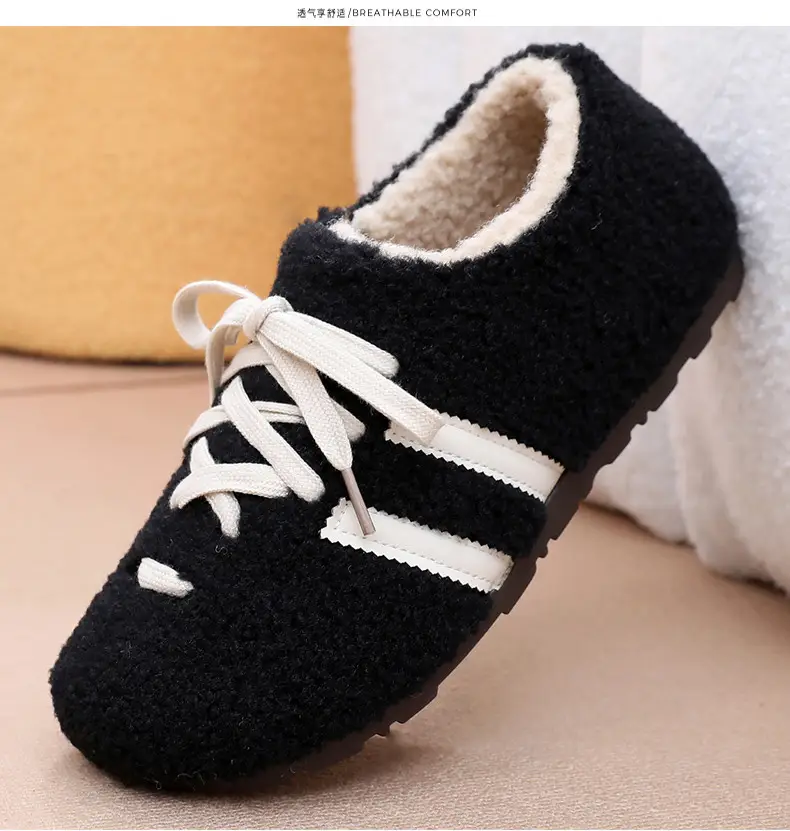 Women's Black Plush Kids Birkenstock Loafers 2025 — feature 37