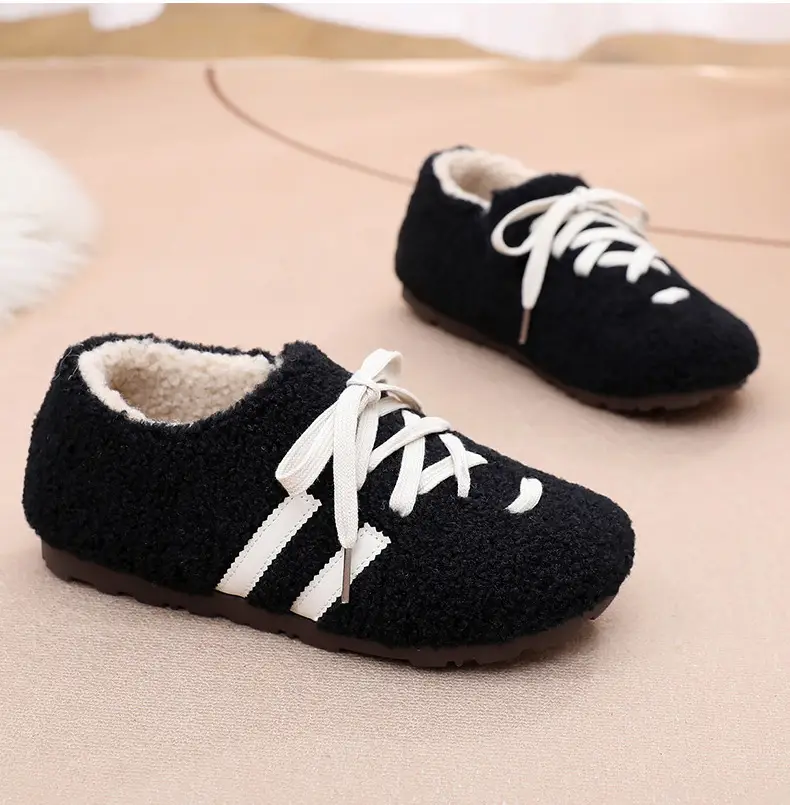 Women's Black Plush Kids Birkenstock Loafers 2025 — feature 39
