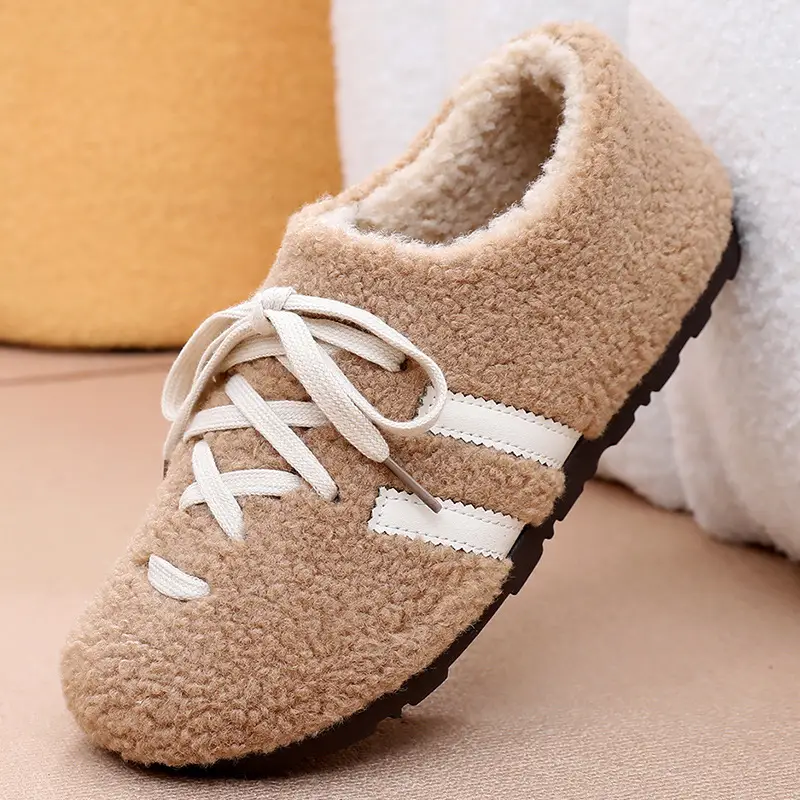 Women's Black Plush Kids Birkenstock Loafers 2025 - Image 3