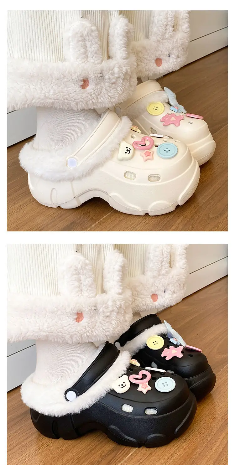 Cute Embroidered Eva Clogs for Girls Winter Ins — feature 23