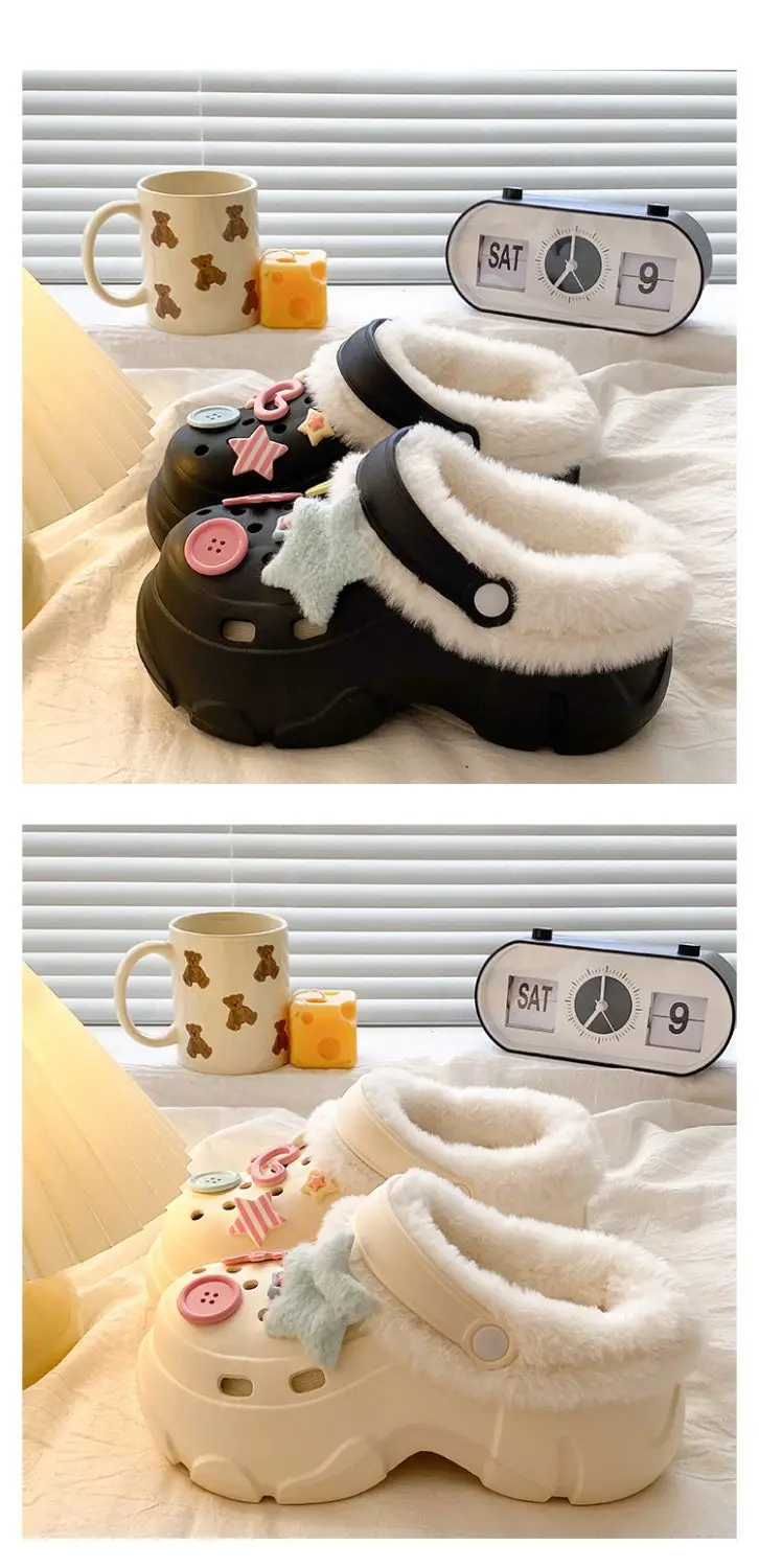 Cute Embroidered Eva Clogs for Girls Winter Ins — feature 24