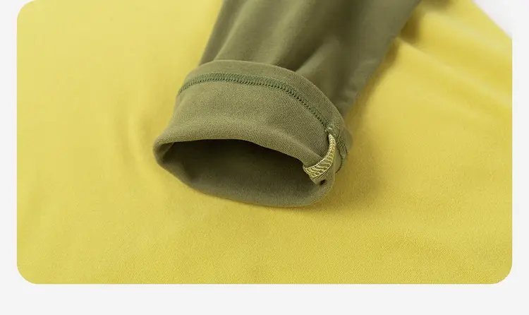 Children's Long Sleeve T-Shirt Light Green Grey — feature 40