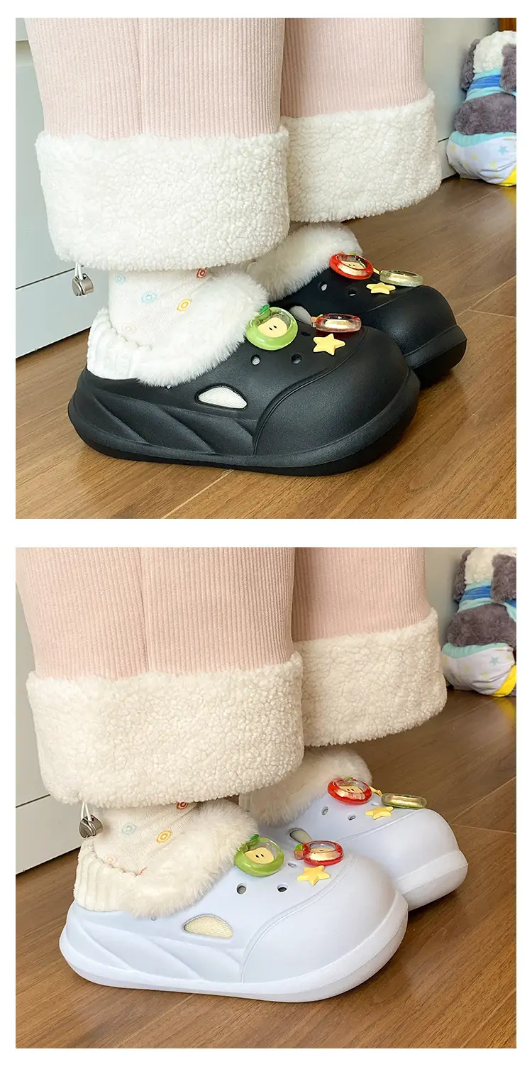 Women's Cute Furry Shoes for Winter Travel Warm Slippers — feature 13