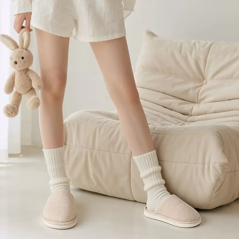 Women's Winter Cotton Slippers Nanobowan Antibacterial Non-Slip - Image 6