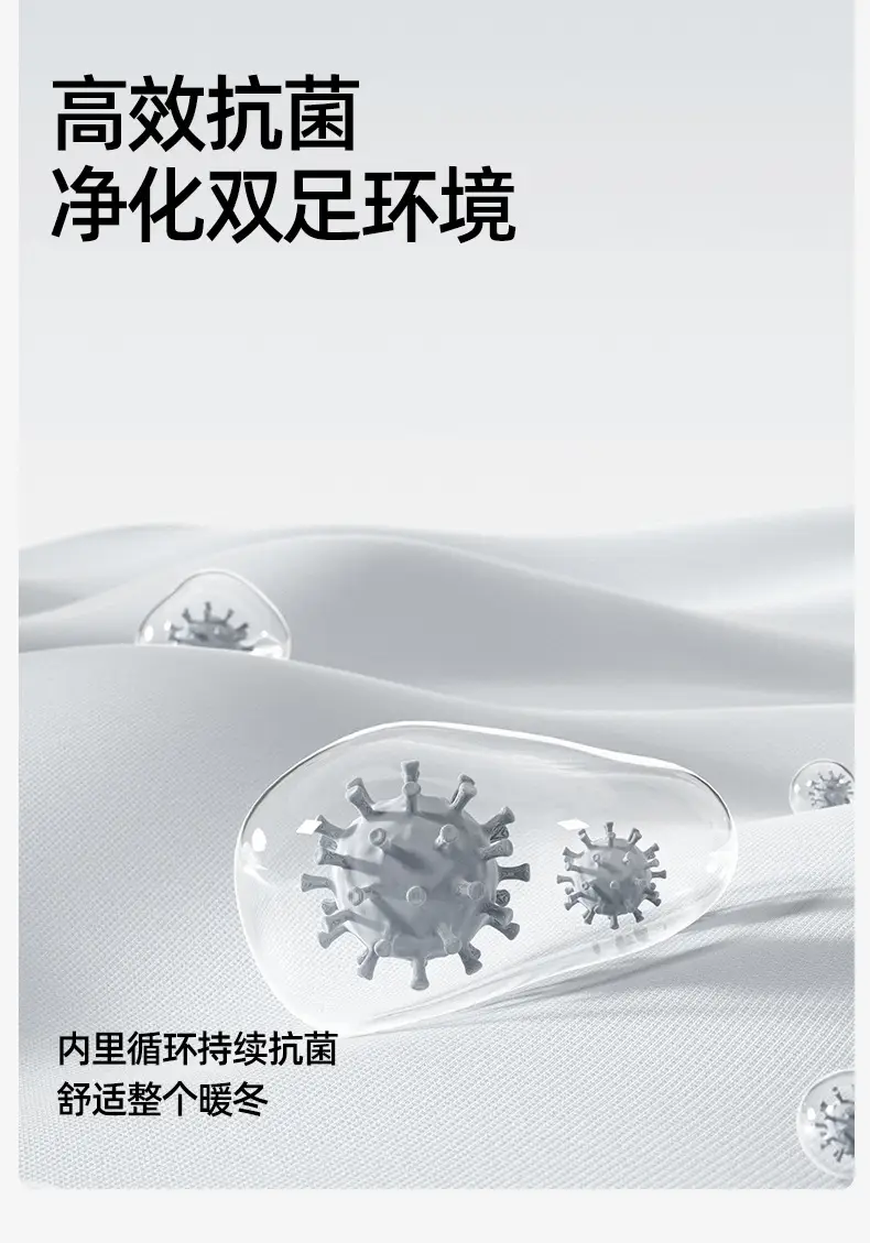 Women's Winter Cotton Slippers Nanobowan Antibacterial Non-Slip — feature 4