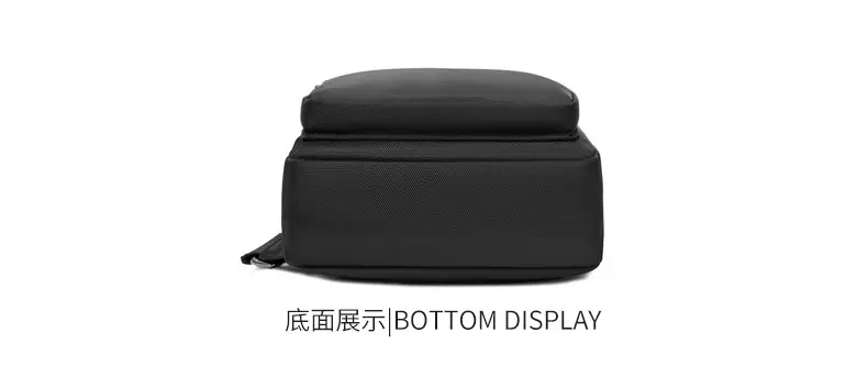 Men's Waterproof Nylon Crossbody Bag Blue Black Multi Compartment — feature 28