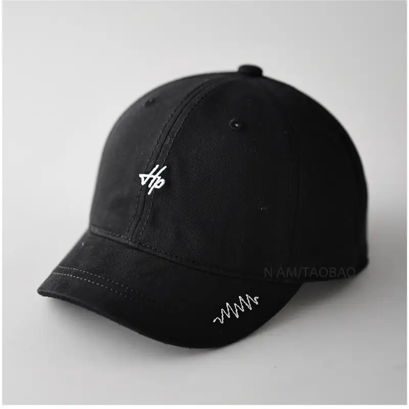 Beige Letter Embroidered Baseball Cap for Men Women - Image 4