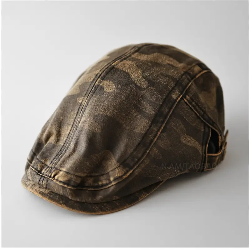 American Retro Camouflage Cap Unisex Cool Sunshade Baseball Cap - Image 9