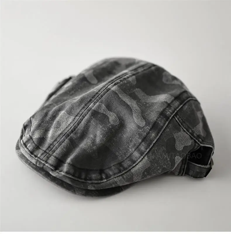 American Retro Camouflage Cap Unisex Cool Sunshade Baseball Cap — feature 5